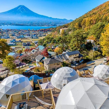Mt.Fujiグランピングテラス　嶺乃華 Hotel Fujikawaguchiko Exterior foto