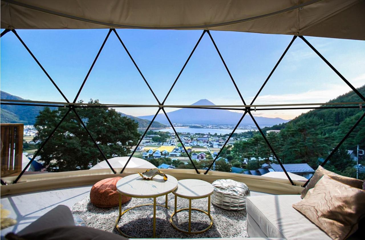 Mt.Fujiグランピングテラス　嶺乃華 Hotel Fujikawaguchiko Exterior foto