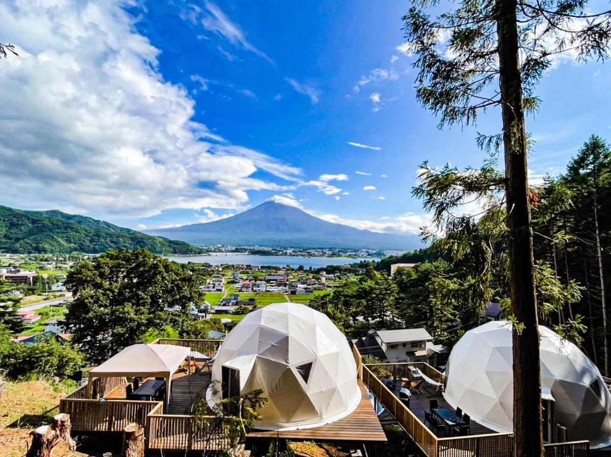 Mt.Fujiグランピングテラス　嶺乃華 Hotel Fujikawaguchiko Exterior foto