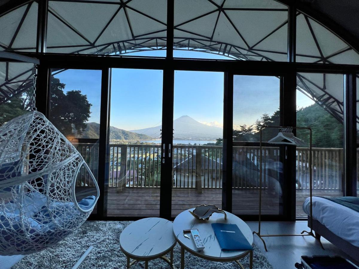 Mt.Fujiグランピングテラス　嶺乃華 Hotel Fujikawaguchiko Exterior foto
