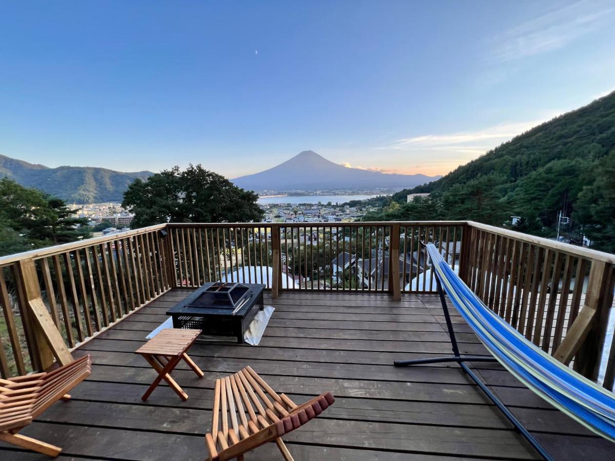 Mt.Fujiグランピングテラス　嶺乃華 Hotel Fujikawaguchiko Exterior foto