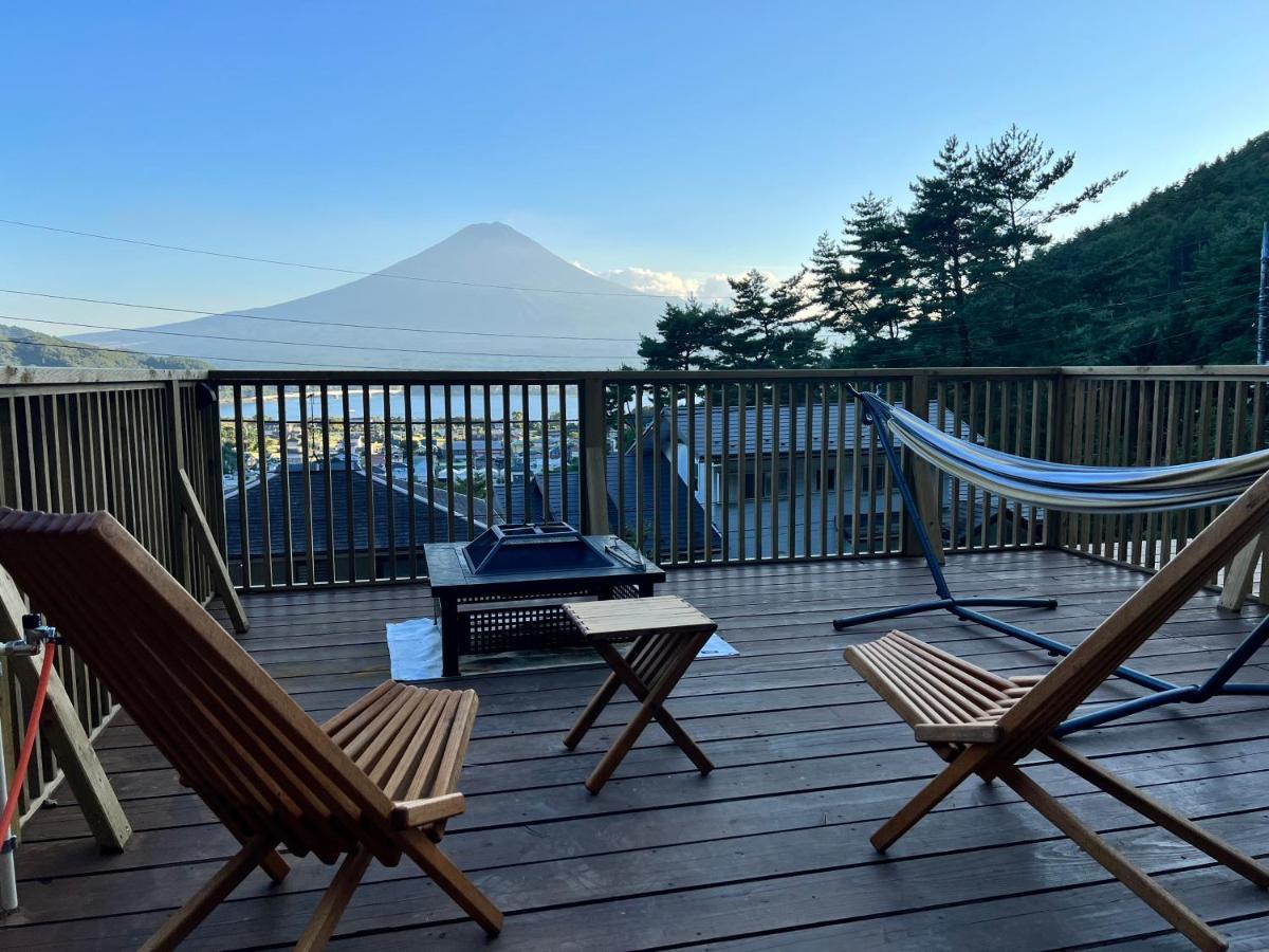 Mt.Fujiグランピングテラス　嶺乃華 Hotel Fujikawaguchiko Exterior foto