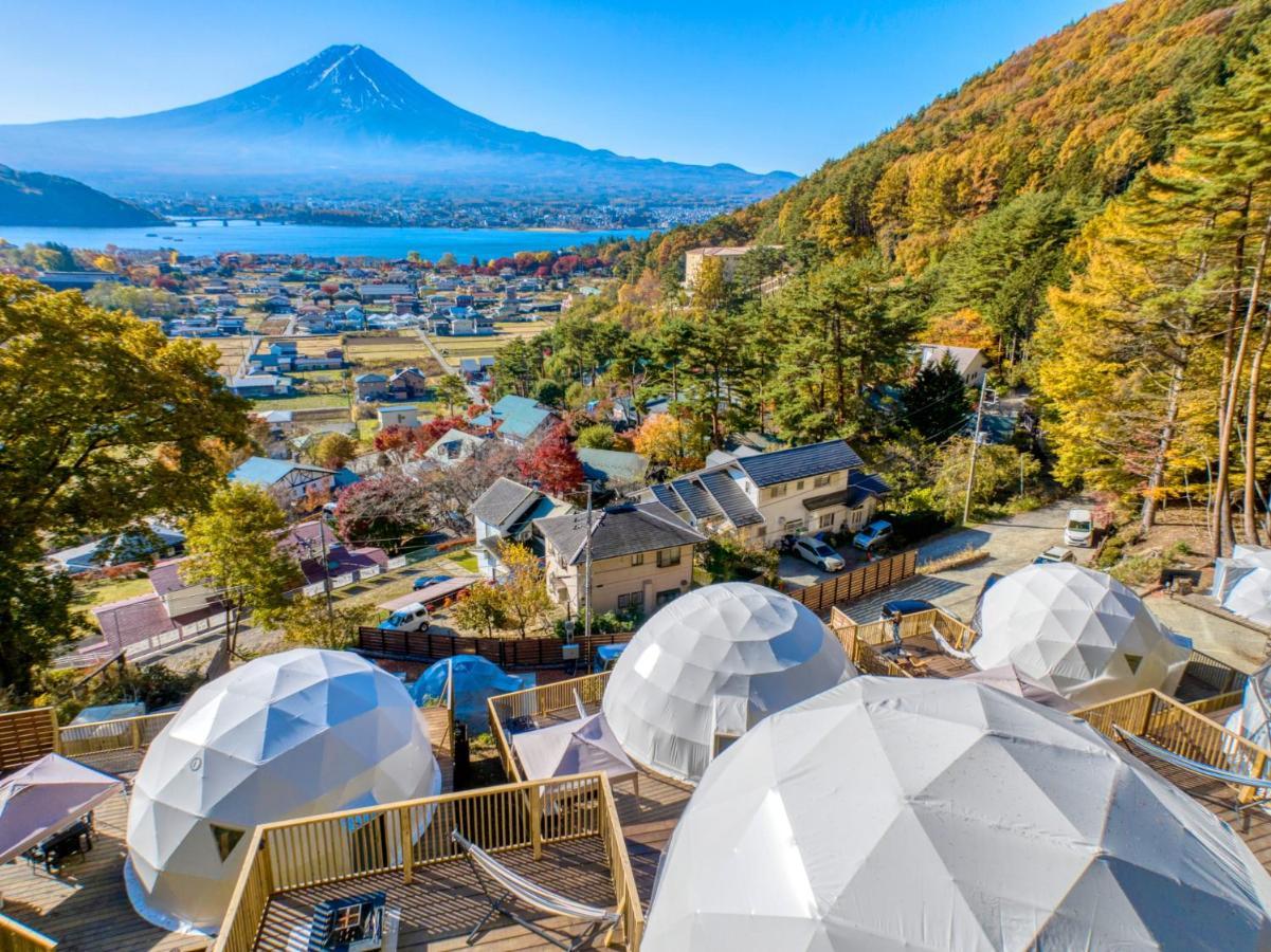 Mt.Fujiグランピングテラス　嶺乃華 Hotel Fujikawaguchiko Exterior foto